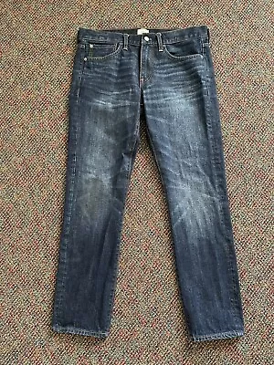 J Crew 484 Jeans J.crew Japanese Selvedge Denim Slim Worn 2x • $46