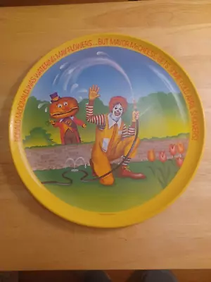 Vintage 1977 McDonald's Spring 10  Plate • $8.99