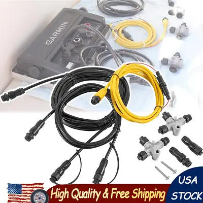 Garmin NMEA 2000 Starter Kit N2K Network Cable Drop/Power/Backbone/Connectors • $79
