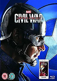 Captain America: Civil War Blu-ray (2016) Chris Evans Russo (DIR) Cert 12 • £2.02