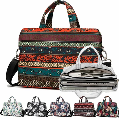 $75.78 • Buy Laptop Bag 13 14  15  Notebook Shoulder Bag Messenger Case Waterproof Shockproof