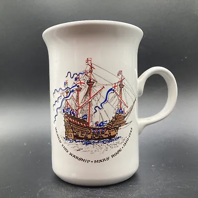 £19.95 • Buy Vintage Henry VIII’s Warship Mary Rose 1510-1545 Ceramic Mug Made In England