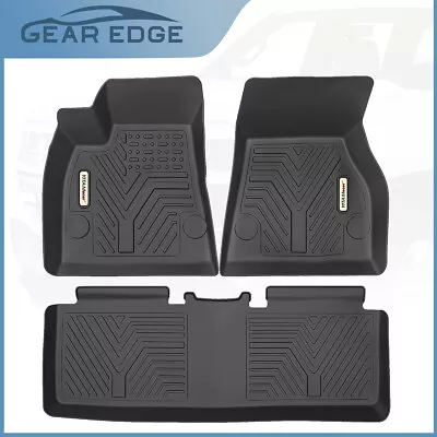 Floor Mats For 2015-2020 Tesla Model S TPE Rubber All Weather Protection Liners • $65.89