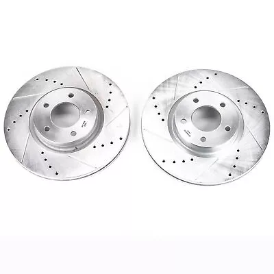 PowerStop JBR1315XPR Disc Brake Rotor Set For 07-13 Mazda 3 • $328.99