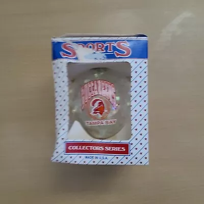 Tampa Bay Buccaneers NFL Glass Christmas Ornament - New! • $12.99