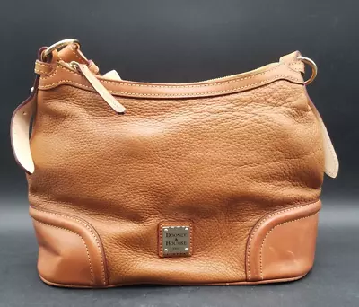 Authenticated Dooney & Bourke Pebble Leather Hobo Bag • $84.13