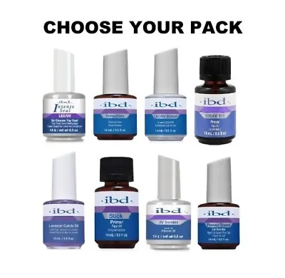 IBD Nail Seal/Primer/Dehydrate/Bonder/PowerBond/Cuticle Oil - CHOOSE YOUR PACK • $19.14