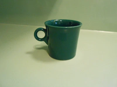 $12.99 • Buy Homer Laughlin Fiesta Ware Evergreen Green Coffee Tea Cup Mug O Ring Handle Hlc