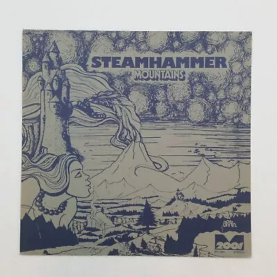 STEAMHAMMER Mountains 201006 GEMA LP RE Vinyl VG++ Textured Cover VG+nr++ 1975 • $39.99
