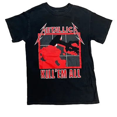 Metallica Kill Em All Heavy Metal Black T Shirt Size Small • $19.99