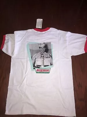 KRISPY KREME  T-shirt ANVIL : It’s Not Retro - It’s Just Real . Size L • $19.99