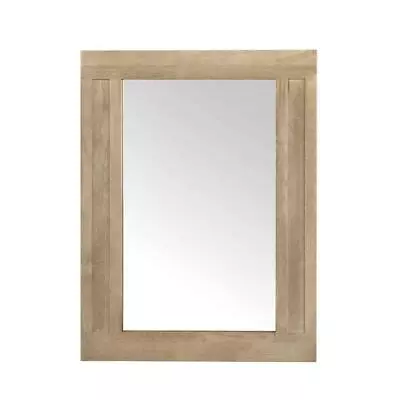 Home Collection Vanity Mirrors 24 W X 32 H Rectangular Framed In Antique Oak • $186.70