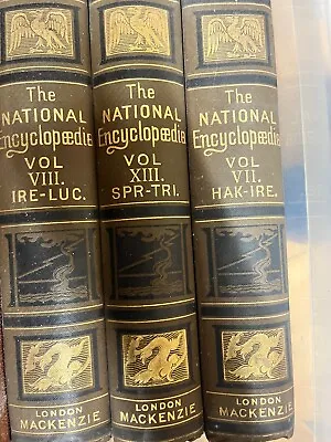 The National Encyclopaedia Vol VII VIII And XIII • £35