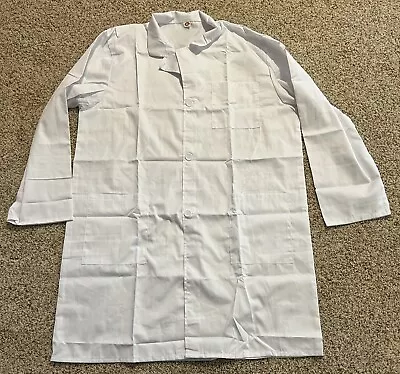 Professional Lab Coat Long Sleeve White Size XL • $13.99