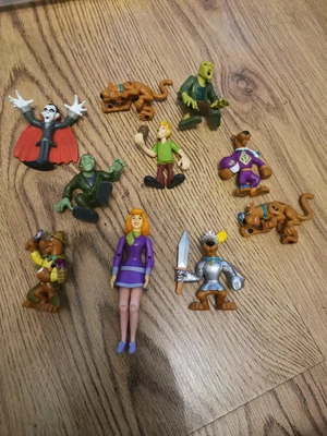 £4 • Buy Scooby Doo Action Figures Joblot Bundle Mixed Toy Collection  Cartoon 