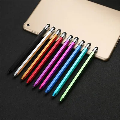 Stylus Pen Dual Tips For IPhone IPad Tablet Drawing All Capacitive Touch Screen • £3.77