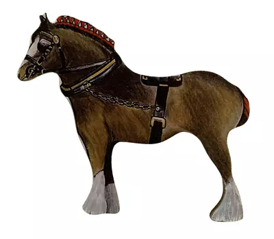 Shire Horse Cake Topper - Shire Horse Cake Decoration - HO3-CT • £2.99