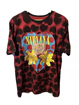 Nirvana Heart Shaped Box T-shirts Official 2016 Licensed REPRINT VGC - FAST POST • $119.95