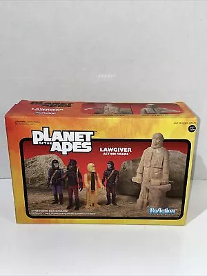 New 2018 Super 7 Reaction Planet Of The Apes Lawgiver Statue Action Figure • $21.75