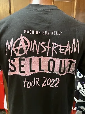 Machine Gun Kelly Mainstream Sellout Tour 2022 Shirt XL Punk Rap HipHop • $16.99