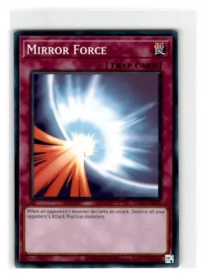 Yu-Gi-Oh! Mirror Force Common EGS1-EN034 Lightly Played Unlimited • $1.84