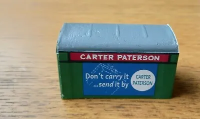 £6.50 • Buy Looks Like Master Models OO Gauge Carter Patterson Container Resin And Overlay 