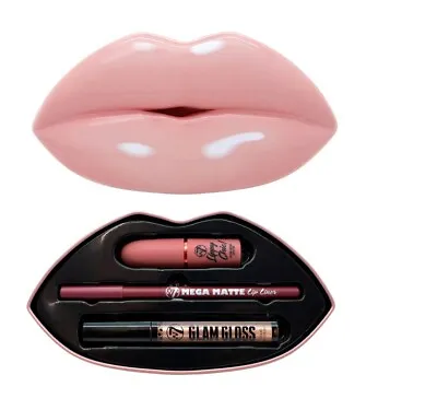 W7 Kiss Kit Lips Gift Set - Mauve Over! - Perfect Gift! • £13.99