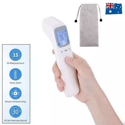 Digital LCD Infared Thermometer Gun Non Contact Forehead Body Temperature Meter • $16.99