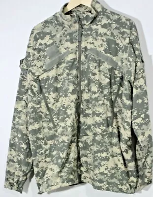 USGI Gen 3 Level 4 ECWCS Large Regular ACU Digital Camo Wind Jacket U14 • $43.99