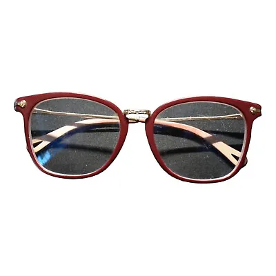 CHLOE CE2734 615 Burgundy Womens Square Full Rim Eyeglasses 53-17-140 B:43 • $70