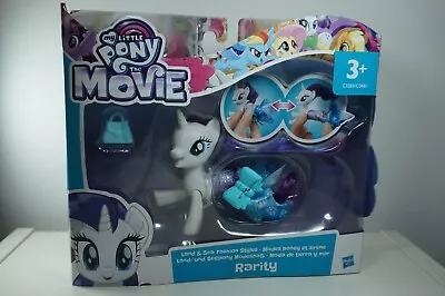 My Little Pony G4 RARITY Transforming Sea Pony Mermaid Land Sea Fashions MIB • £14.95