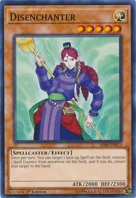 Disenchanter Common Order Of The Spellcasters Yugioh Card • $4.95