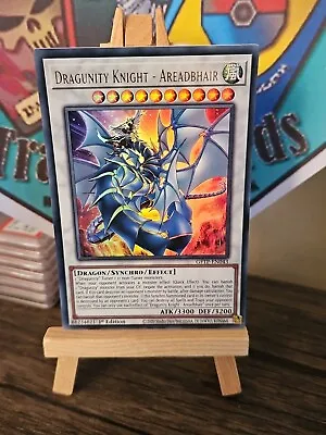 Yugioh Dragunity Knight - Areadbhair Ultra Rare Gftp-en043 1st Edition  • £1.54