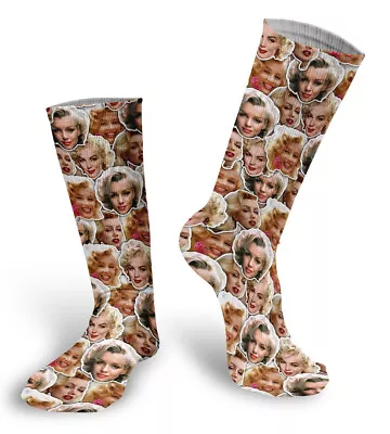 Marilyn  Monroe Faces Socks • $19.99