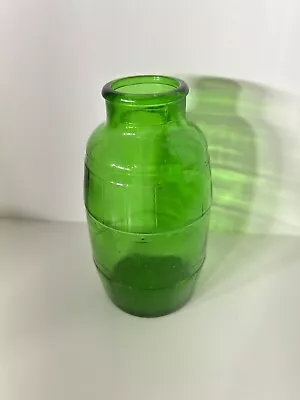 Vintage Mickey's Malt Liquor Beer Barrel Green Glass Bottle • $10