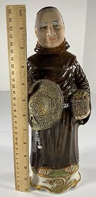 Capodimonte Monk Frangelico Liqueur Decanter Bottle Empty Limited Edition • $22.50