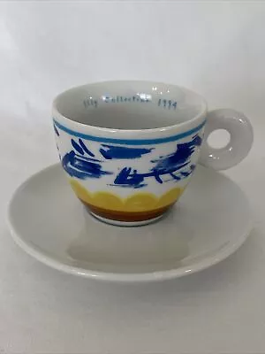 Illy SIMONE MEENTZEN RICHARD GINORI PORCELAIN ESPRESSO CUP & SAUCER VGC • £23.74