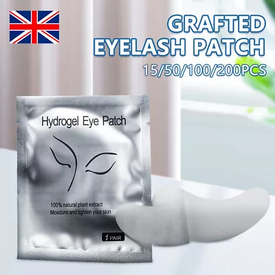 £1.99 • Buy Under Eye Curve Eyelash Pads Gel Patch Lint Free Lash Extension Eye Lash PAd UK