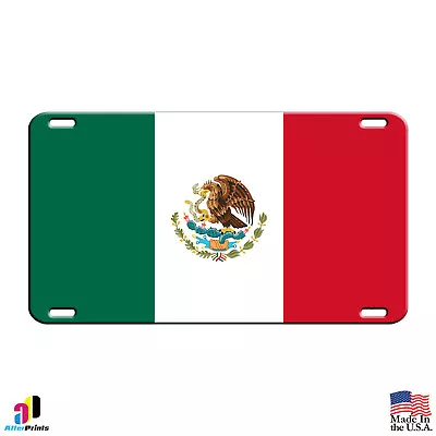 Mexico Country Flag License Plate Home Wall Decor Novelty Aluminum Metal Sign • $9.95