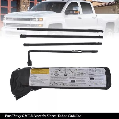 Fit For Chevy Silverado 1500 GMC Sierra Yukon XL Spare Tire Lug Wrench Tool Kit • $26.15