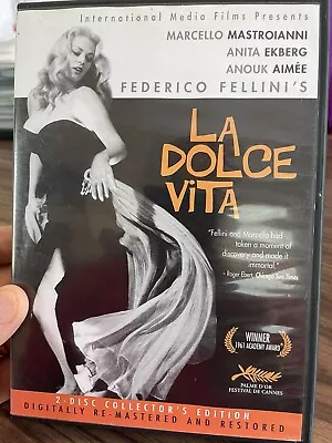 La Dolce Vita (DVD 2004 2-Disc Set Collectors Edition) • $9.90