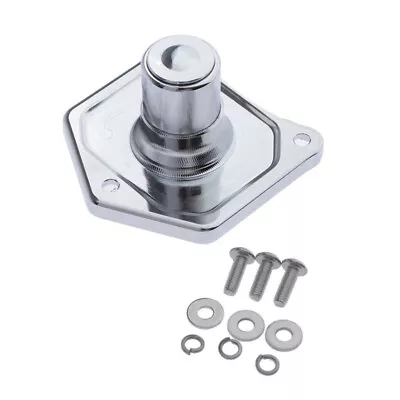 Chrome Solenoid Cover Push Button Starter For Harley Twin Cam EVO Sportster Dyna • $14.78