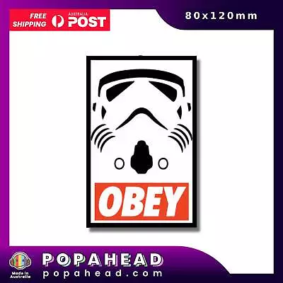 Star Wars Obey Storm Trooper Sticker • $7.15