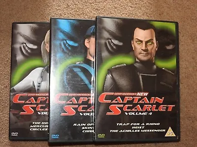 Captain Scarlet.  Series 1.  Episodes 5 - 13. DVDs. • £9
