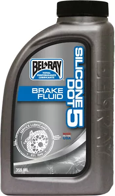$46.88 • Buy BEL-RAY SILICONE DOT-5 Hydraulic Brake System Fluid Lube Oil 355ml