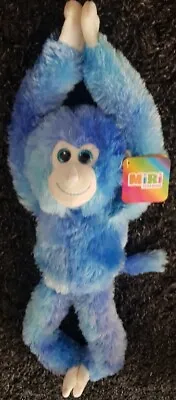 50cm Hanging Monkey Soft Plush Toy Huggy Wuggy Poppy Blue Girls Boys Toys • £11.99