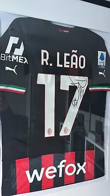 Rafa Leáo Ac Milan Signed Shirt • £250