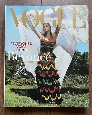 VOGUE Magazine Beyonce September 2018 US Edition HUGE Issue DOUBLE COVER • $5.99