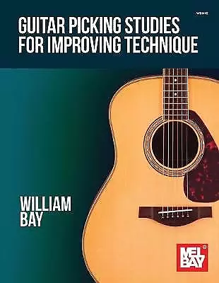 Guitar Picking Studies For Improving Technique - 9780999698051 • £11.09