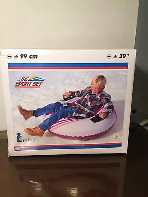 Vintage 2001 Intex The Sport Set Snow Water Inner Tube Sled Size 39” NIB #68202 • $10.99